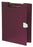 Covered Poly Clipboards Burgundy