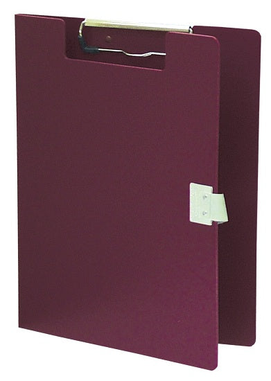 Covered Poly Clipboards Burgundy