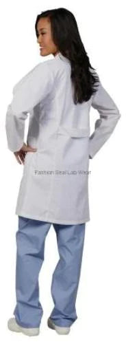 Fashion Seal Uniforms - Lab Coat White Large Knee Length Reusable - 400-L
