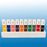 Tabbies Smead LLC Compatible Numeric 91800 Label Rolls and Kit, 2"H x 1"W, 250 Per Role