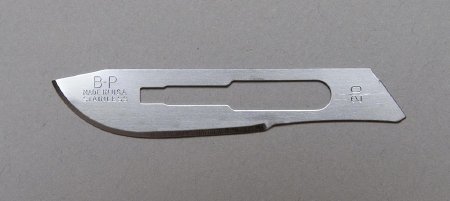 Bard-Parker - Surgical Blade Stainless Steel No. 20 Sterile Disposable Individually Wrapped - 371220