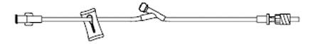 MPS Medical Extension Set 7 Inch Tubing 1 Port 0.5 mL Priming Volume - BC-007-11