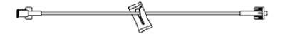 MPS Medical Extension Set 60 Inch Tubing 1 mL Priming Volume DEHP-Free, NonPVC - EG-060-01
