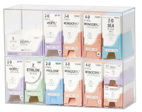 Omnimed 304101 Acrylic Suture Rack - Double Tier — Serfinity Medical