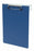 Over-The-Bed Poly Clipboards Blue