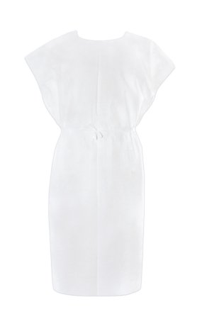 McKesson McKesson Patient Exam Gown One Size Fits Most Adult NonSterile White - 18-846