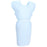 McKesson - Patient Exam Gown One Size Fits Most Blue Disposable - 18-10847