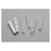 Aspen Surgical Protector Instrument Tip 1.6X19Mm White 100/Pk - 091011BBG