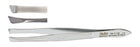 Miltex Miltex Cilia Forceps Bergh 3-1/2 Inch OR Grade Stainless Steel (German) NonSterile NonLocking Thumb Handle Straight Serrated Tip - 18-1110
