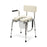 Guardian - Commode Chair Drop Arm Steel Frame Removable Back 18-1/2 Inch Seat Width - G98204