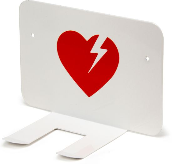 Physio Control BRACKET, AED WALL MOUNTING WHT/RED - 11210-000046