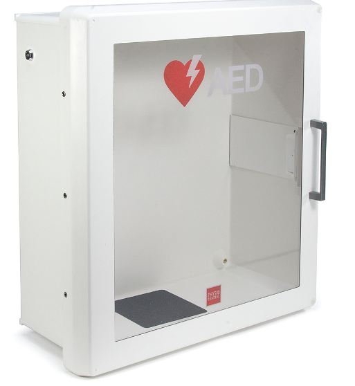 Physio Control CABINET, AED SURFACE MOUNT CR2W/AUDIBLE ALARM - 11220-000093