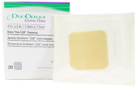 DuoDERM Extra Thin - Hydrocolloid Dressing 6 X 7 Inch Triangle Sterile - 187903