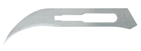 Miltex - Surgical Blade Carbon Steel No. 12 Sterile Disposable Individually Wrapped - 4-112