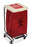 Medegen Medical Products LLC Hamper Stand Rolling Square Opening Foot Pedal Self-Closing Lid - 15-9000