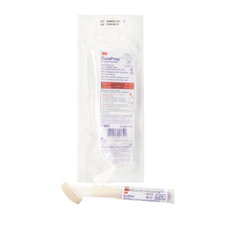 3M DuraPrep - Skin Prep Solution 6 mL Foam Applicator 0.7% / 74% Strength Iodine Povacrylex / Isopropyl Alcohol NonSterile - 8635