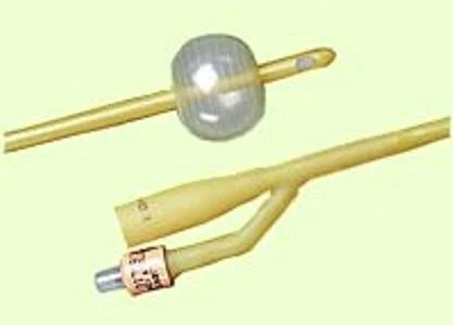 Bardex - Urethral Catheter Round Tip Latex 18 Fr. 16 Inch - 606118