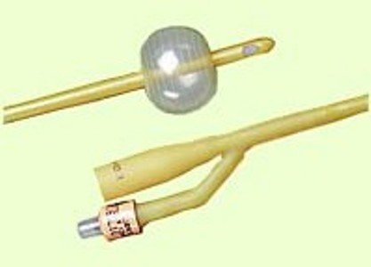 Bardex - Urethral Catheter Round Tip Latex 22 Fr. 16 Inch - 606122