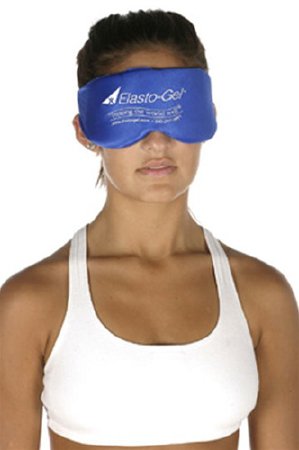 Elasto-Gel Mask - Hot / Cold Pack Nasal / Face One Size Fits Most 3 X 8-1/2 Inch Spandex / Poly-Cotton / Elasto-Gel Reusable - SM301