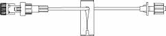 Safsite - Extension Set 8 Inch Tubing 1 Port 0.56 mL Priming Volume DEHP-Free - 472064