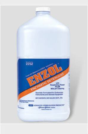 J & J Healthcare Systems Enzol Enzymatic Instrument Detergent Liquid Concentrate 1 gal. Jug Spearmint Scent - 2252