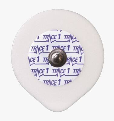 Trace 1 - ECG Snap Electrode Monitoring Non-Radiolucent Cloth Backing 30 per Pack - 5500