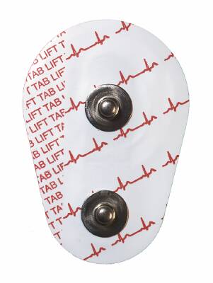 Nikomed USA Trace 1 EKG Snap Electrode Monitoring Non-Radiolucent 30 per Pack - 5533-5