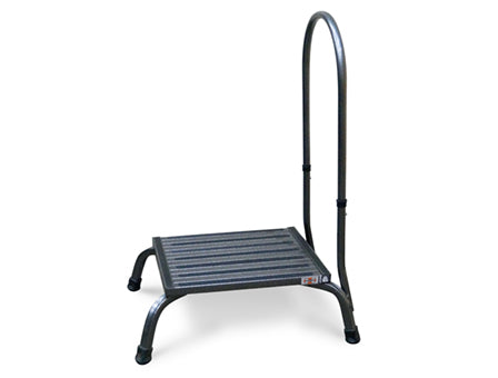 Hausmann Bariatric XL Safe Step with Handrail - 19" x 15" x 36"
