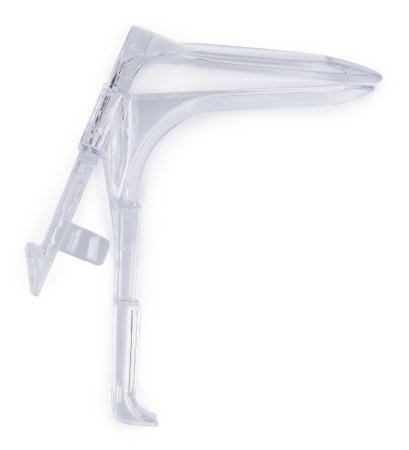 McKesson McKesson Vaginal Speculum Graves NonSterile Plastic Large Double Blade Duckbill Disposable Without Light Source Capability - 2341875
