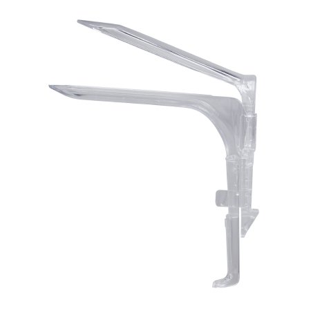 McKesson - Vaginal Speculum Graves NonSterile Office Grade Plastic Large Double Blade Duckbill Disposable Without Light Source Capability - 11-8311
