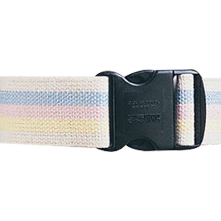 Skil-Care - Gait Belt SkiL-Care 60 Inch Length Pastel Stripe Cotton - 252061