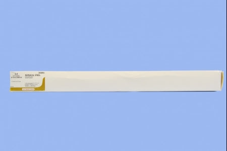 J & J Healthcare Systems SUTUPAK Suture without Needle Stainless Steel Nonabsorbable Size 3 - 0 18 Inch Suture - SS30G