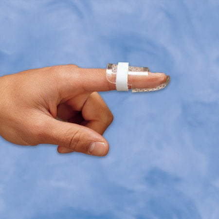 Deroyal - Finger Splint DeRoyal Size 3 Without Fastening Left or Right Hand Opaque - 9121-03