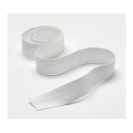 Valley Products - Twill Tape Cotton 3/8 Inch X 36 Yard White NonSterile - 03-3/8-W-36
