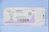 J & J Healthcare Systems Coated Vicryl Suture with Needle Absorbable Coated Violet Suture Braided Polyglactin 910 Size 10-0 12 Inch Suture Double-Armed 5.5 mm Length 1/2 Circle Spatula Needle - V450G