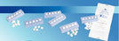 American White Cross - Surgical Kittner Sponge X-Ray Detectable Surgical Tape 9/16 X 1/4 Inch 5 Count Count Holder Sterile - 10533