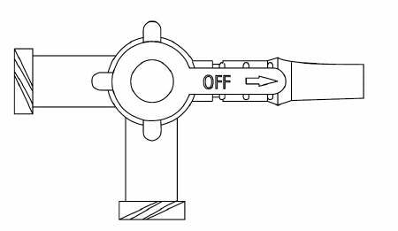 B. Braun Discofix Stopcock 3-Way - 455991