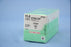 Ethilon - Suture with Needle Nonabsorbable Uncoated Black Suture Monofilament Nylon Size 11 - 0 8 Inch Suture Double-Armed 5.5 mm Length 1/2 Circle Spatula Needle - 9016G