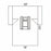 O&M Halyard - Abdominal Drape Laparoscopic / Cholecystectomy Drape 102 W X 72 W X 120 L Inch Sterile - 89225
