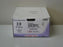 J & J Healthcare Systems Coated Vicryl Suture with Needle Absorbable Coated Undyed Suture Braided Polyglactin 910 Size 2-0 18 Inch Suture 1-Needle 26 mm Length 1/2 Circle Reverse Cutting Needle - J762D