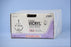Coated Vicryl - Suture with Needle Absorbable Coated Violet Suture Braided Polyglactin 910 Size 1 18 Inch Suture 1-Needle 36.4 mm Length 1/2 Circle Taper Point Needle - J702D