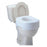 Apex-Carex Healthcare Carex Economy Raised Toilet Seat 5-1/2 Inch Height White 300 lbs. Weight Capacity - FGB302C0 0000