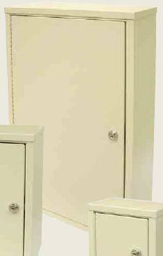 Beam - Narcotic Cabinet Wall Mount Steel 2 Shelves Double Key Lock - 182175