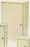 Beam - Narcotic Cabinet Wall Mount Steel 2 Shelves Double Key Lock - 182175
