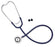 Omron Healthcare Omron Classic Stethoscope Black 1-Tube Double Sided Chestpiece - 412BLK