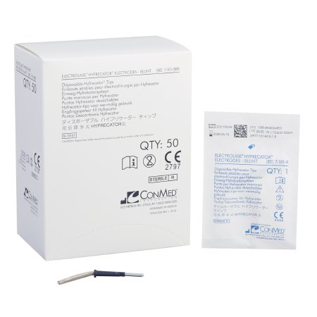 Electrolase - Blade Electrode Stainless Steel Blunt Blade Tip Disposable Sterile - 7-101-8CS