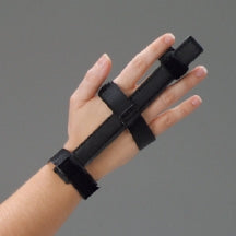 Deroyal - Finger Splint DeRoyal One Size Fits Most Without Fastening Left or Right Hand Silver - 11004