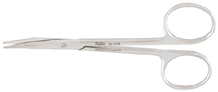 Miltex Miltex Tenotomy Scissors Stevens 4-1/2 Inch Length OR Grade Stainless Steel (German) NonSterile Finger Ring Handle Curved Blade Blunt/Blunt - 18-1476