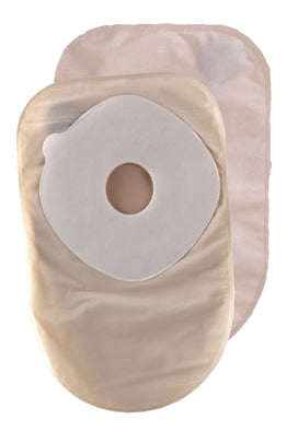 Convatec ActiveLife Colostomy Pouch One-Piece System 8-1/2 Inch Length 1-1/2 Inch Stoma Closed End - 175764
