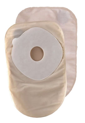 Convatec ActiveLife Colostomy Pouch One-Piece System 8-1/2 Inch Length 1-1/4 Inch Stoma Closed End - 175763
